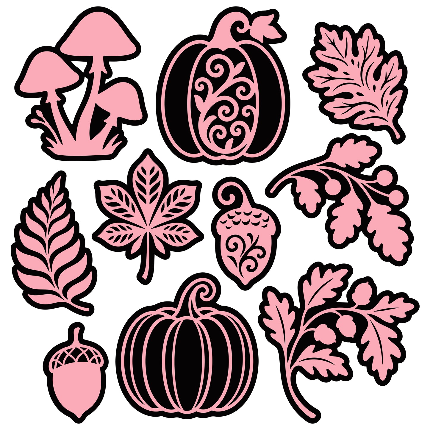 The Crafty Witches Autumn's Bounty SVG Collection