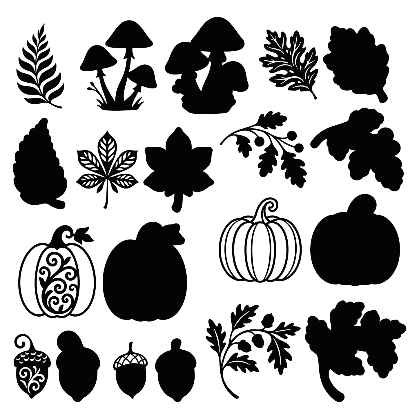 The Crafty Witches Autumn's Bounty SVG Collection