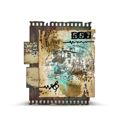 AALL & Create Die-Cutting Die Set - #DI-92 Retro Numbers