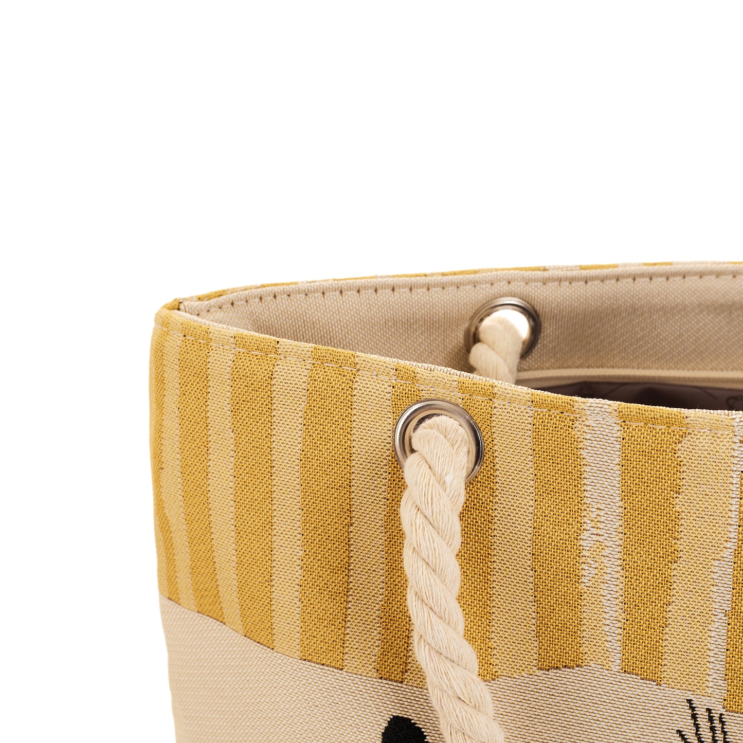 Signare Tapestry Rosina Cat Beach Rope Bag with Cosmetic Bag