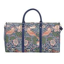Signare Tapestry William Morris Strawberry Thief Blue Holdall
