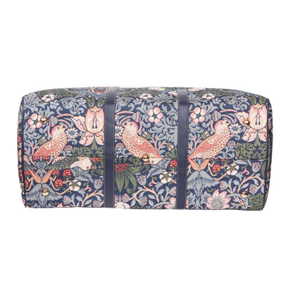Signare Tapestry William Morris Strawberry Thief Blue Holdall