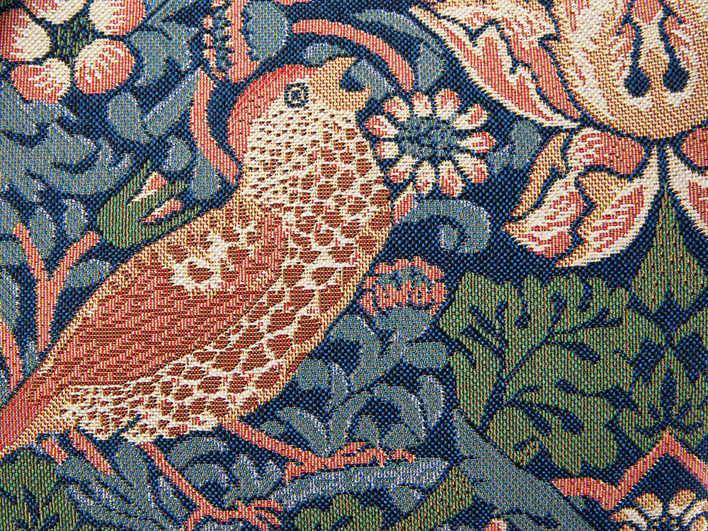Signare Tapestry William Morris Strawberry Thief Blue Holdall