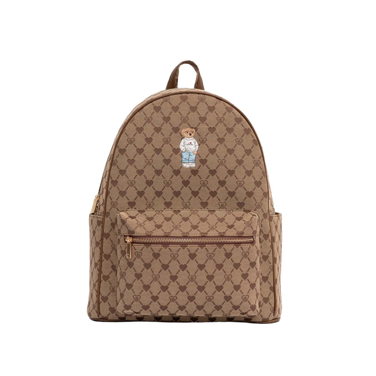 Signare London Large Back Pack B-loved Design in Beige