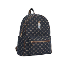 Signare London Large Back Pack B-loved Design in Blue