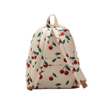 Signare London Large Back Pack Cherry Design in Cream