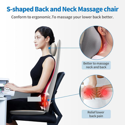 Renpho Shiatsu Neck and Back Massage Cushion