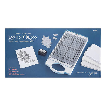 Spellbinders BetterPress Letterpress System | Professional Card Making & Craft Press