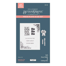 Spellbinders Essential Tag Accessories BetterPress Plate and Die Set by Lisa Horton
