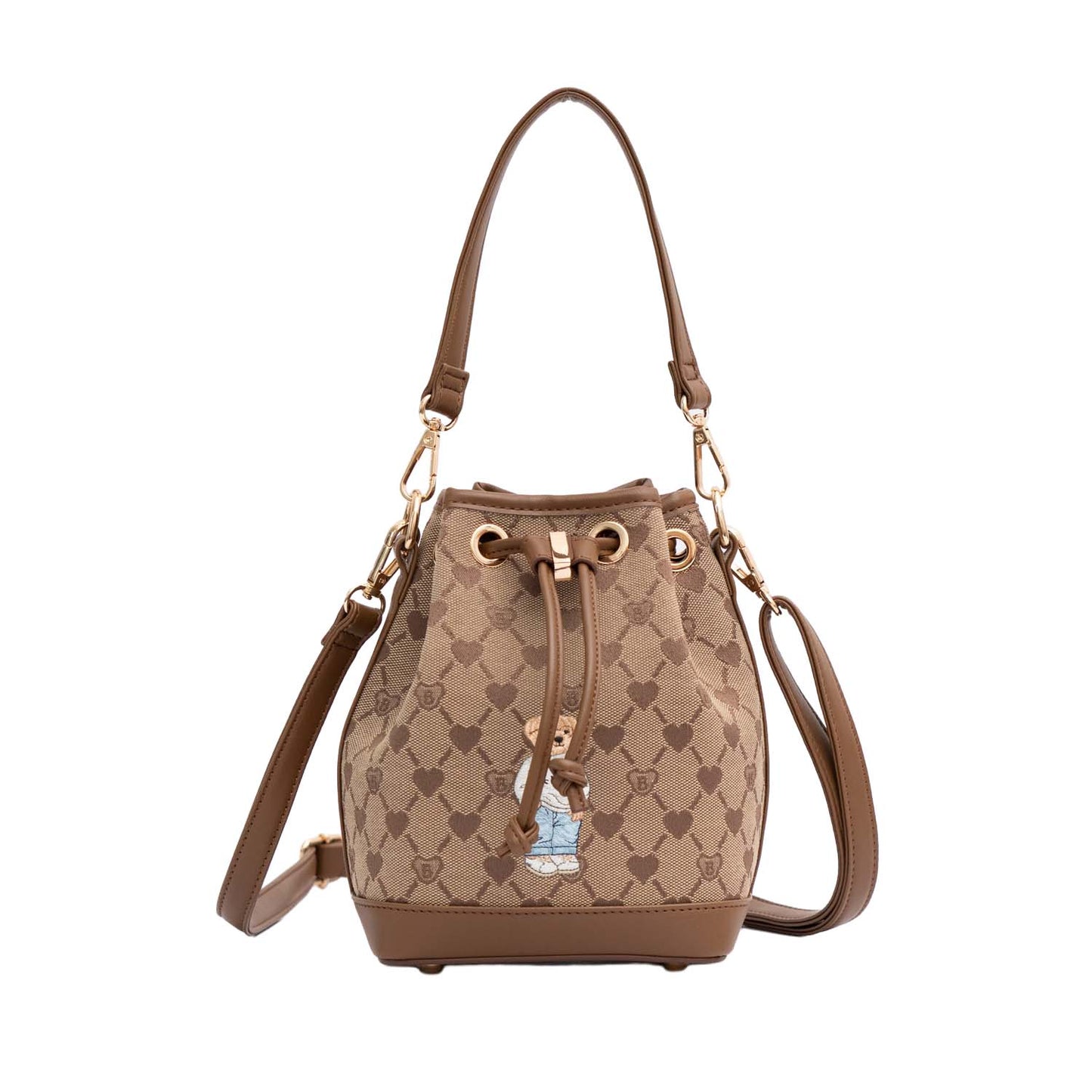 Signare London Bucket Bag B-loved Design in Beige