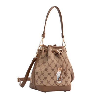 Signare London Bucket Bag B-loved Design in Beige