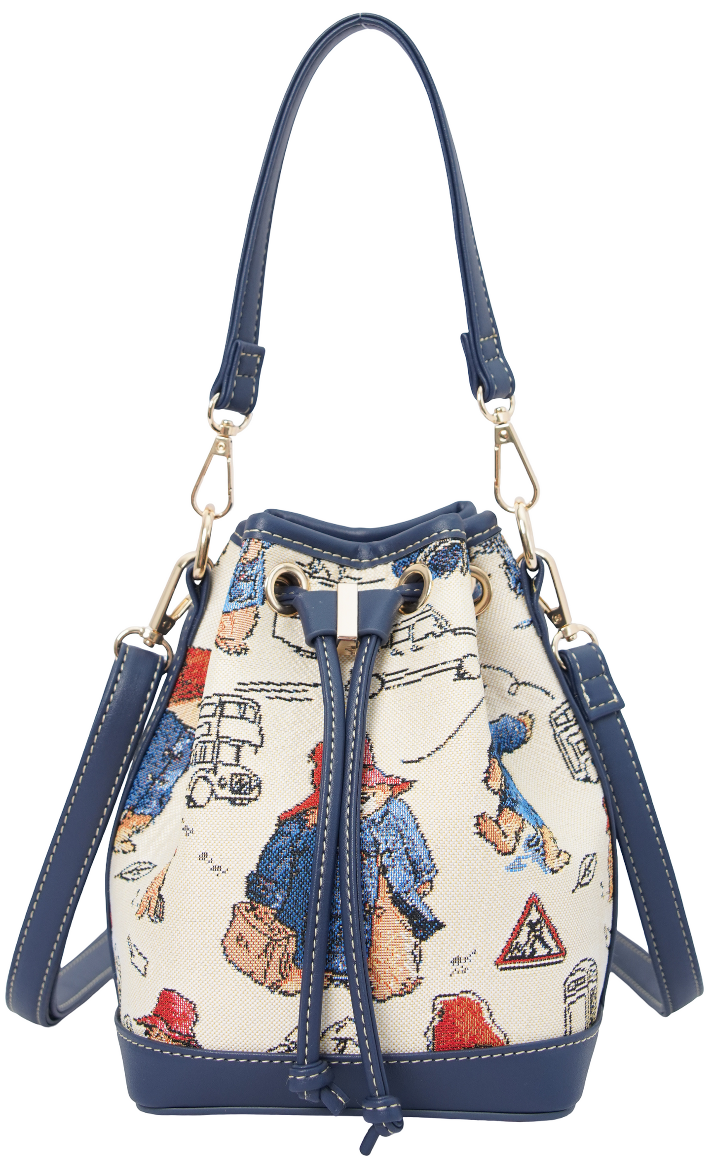 Signare Tapestry Paddington Original Bucket Bag with Zip Glasses Case