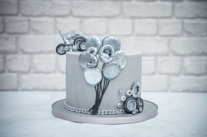 Karen Davies Sugarcraft Balloon Numbers Silicone Mould