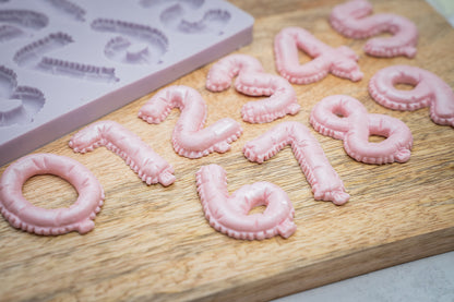 Karen Davies Sugarcraft Balloon Numbers Silicone Mould