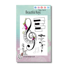 JMC Designs Beautiful Keys A6 Stamp Set