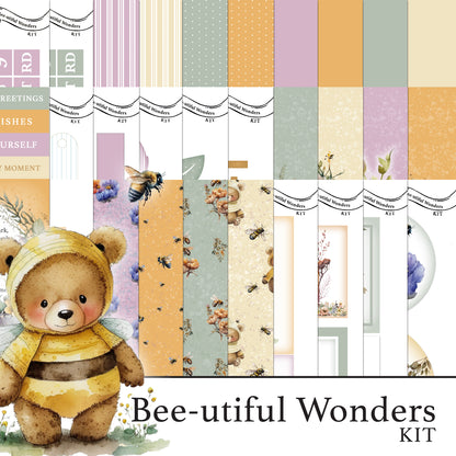 The Crafty Witches Bee-utiful Wonders Digital Collection | FREE Crafting Download