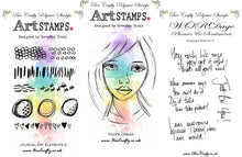 Bee Crafty Art Stamps: Faces Dream Bundle - 3 Stamp Sets