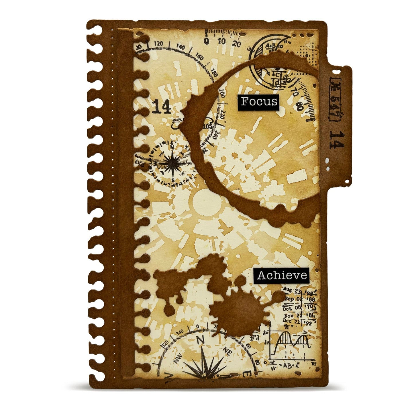 AALL & Create Die-Cutting Die Set - Spilled Feelings #DI-107