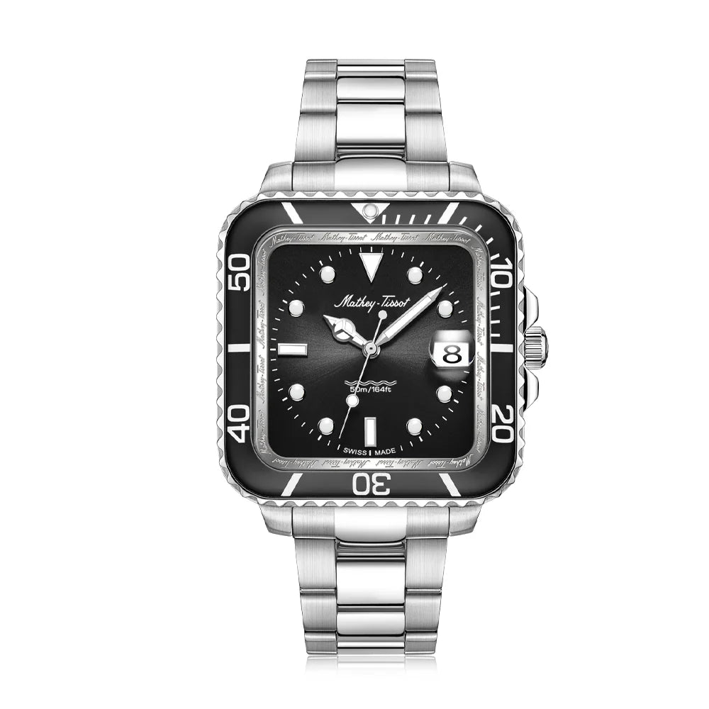 Mathey Tissot Mathy Vintage Square Watch