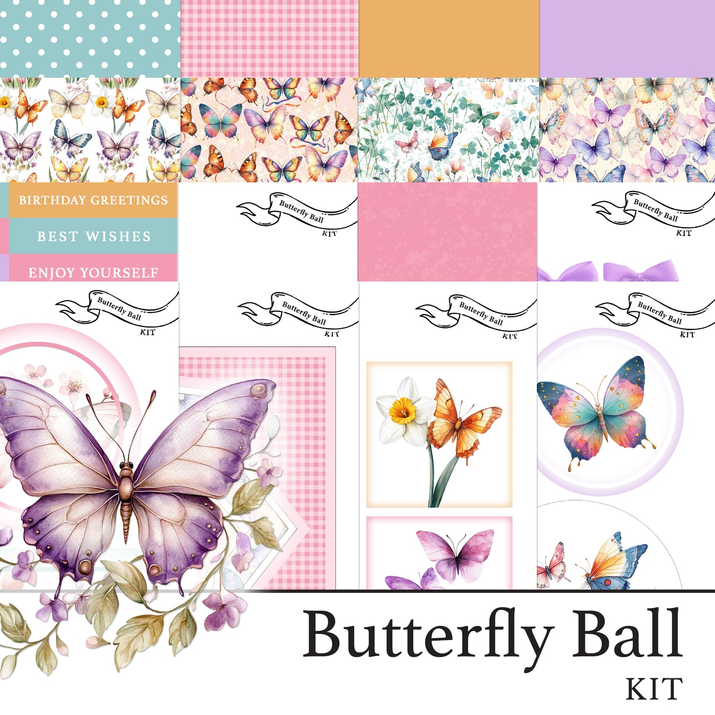 The Crafty Witches Butterfly Ball Digital Collection