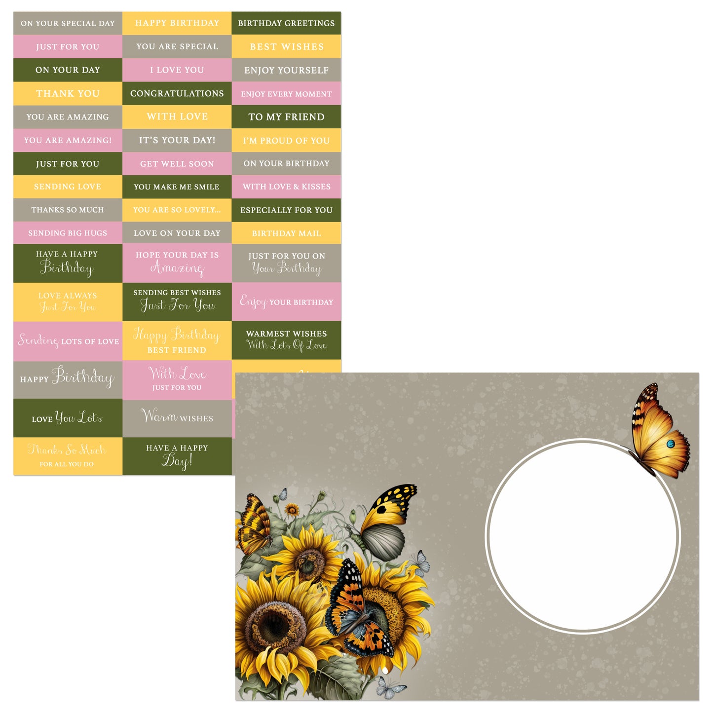 The Crafty Witches Butterfly Blooms Digital Collection