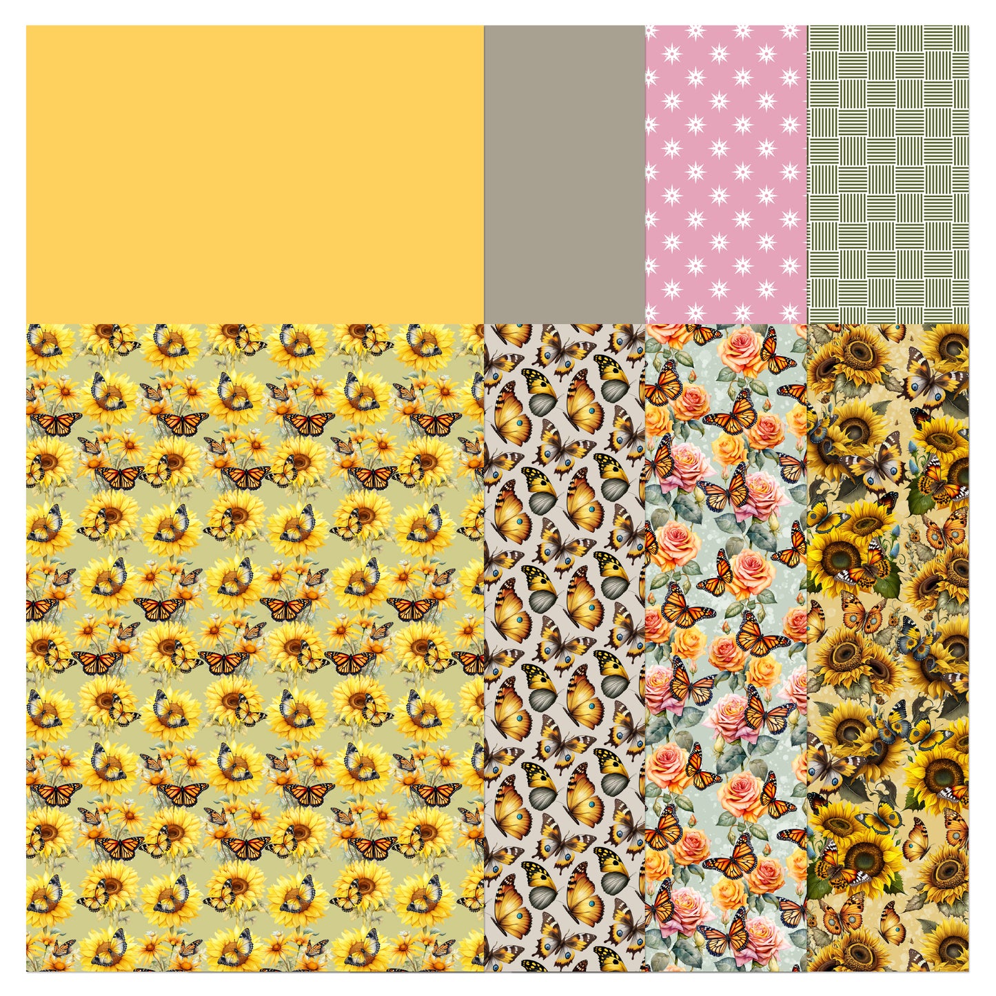 The Crafty Witches Butterfly Blooms Digital Collection