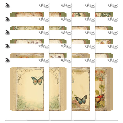 The Crafty Witches Butterfly Bounty Junk Journal Digital Collection