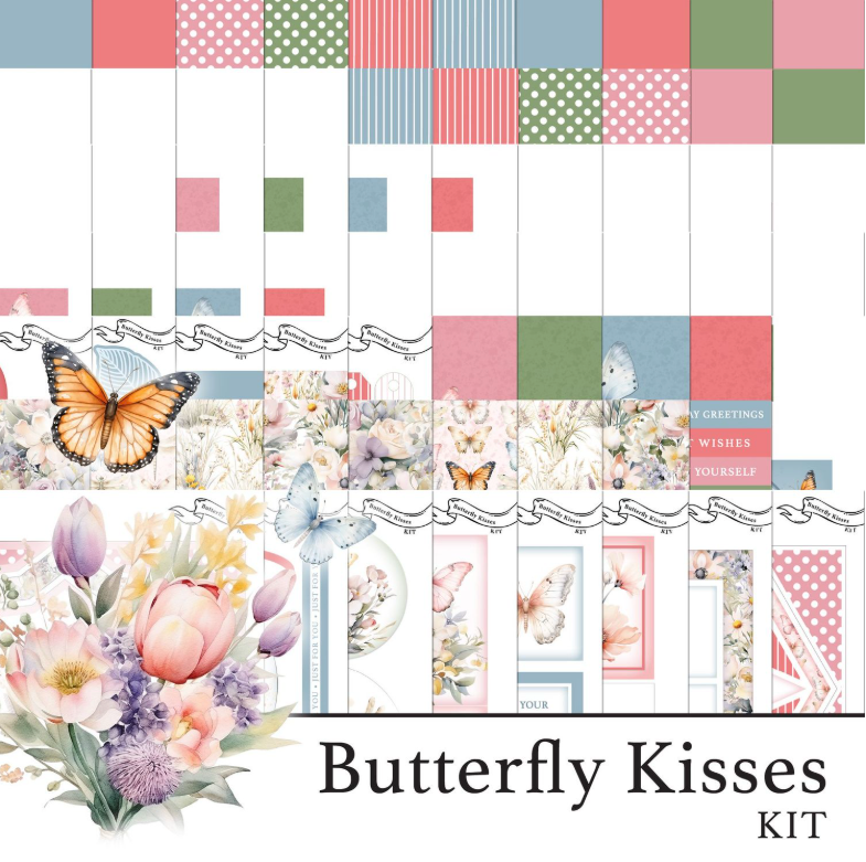 The Crafty Witches Butterfly Kisses Digital Collection