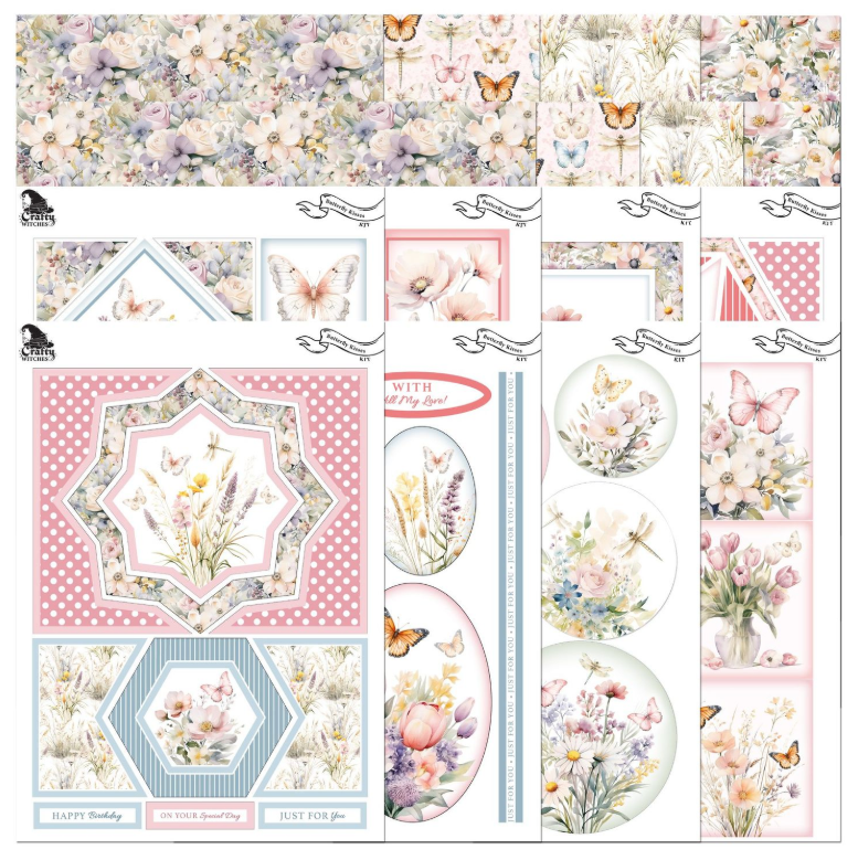 The Crafty Witches Butterfly Kisses Digital Collection