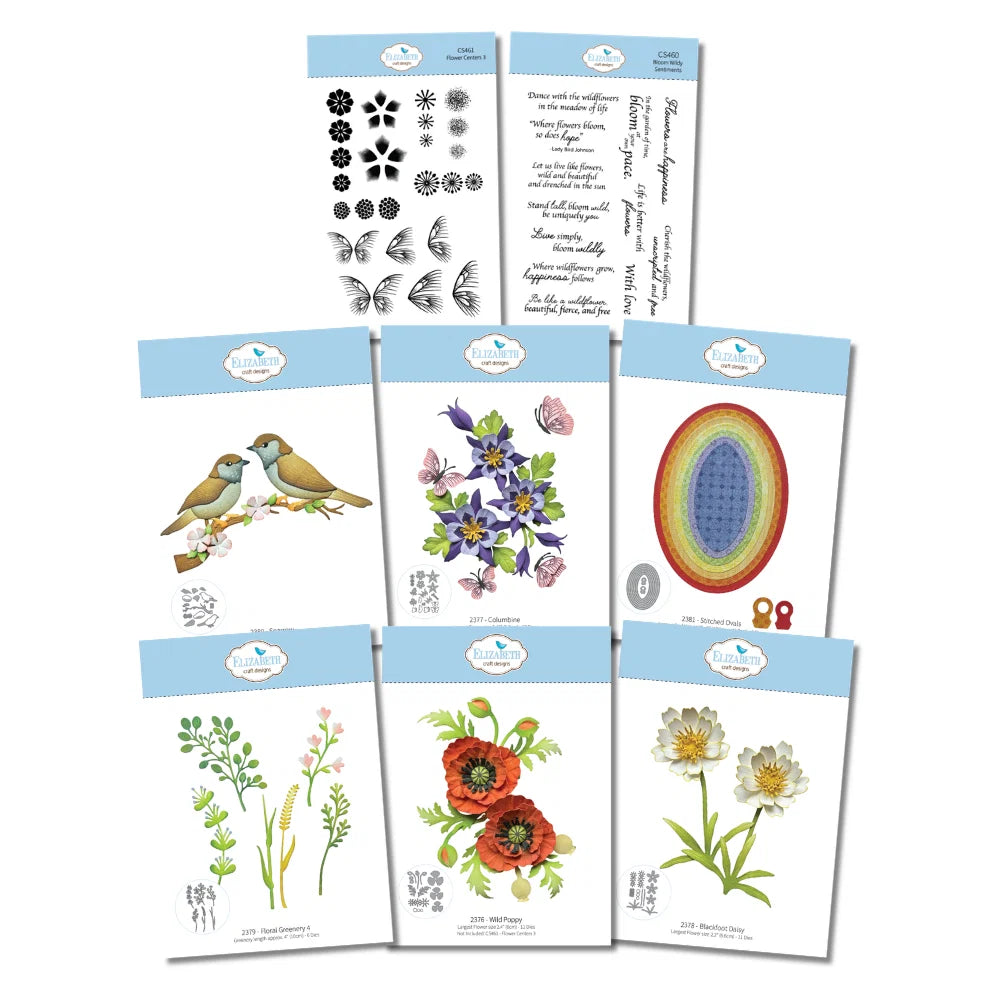 Elizabeth Craft Designs Bloom Wildly Buy It All