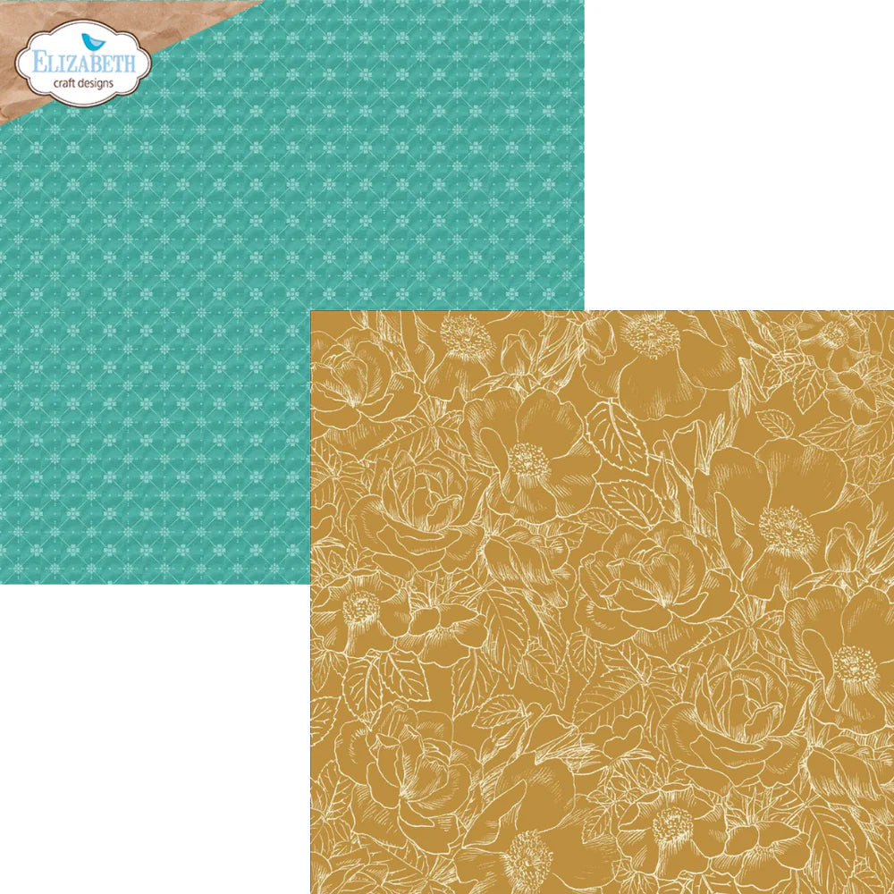 Elizabeth Craft Designs Everyday Memories 12" x 12" Patterned Cardstock Paper Pack