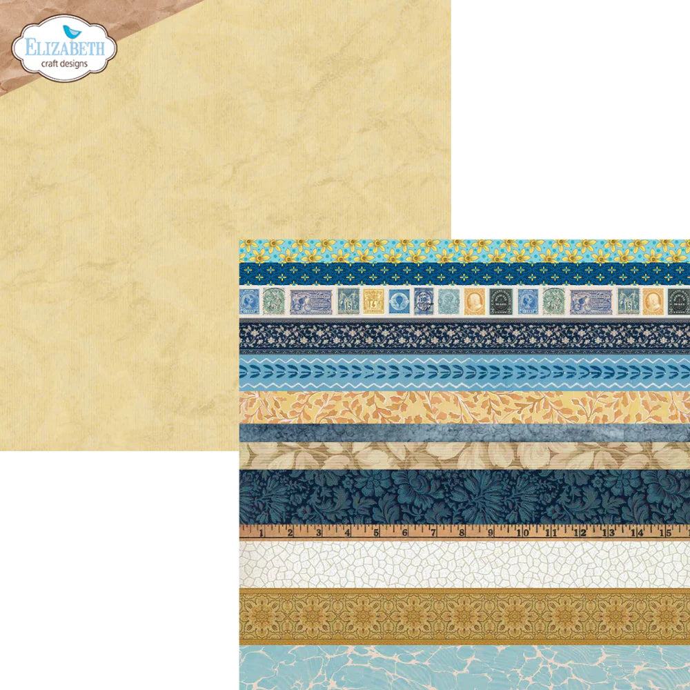 Elizabeth Craft Designs Everyday Memories 12" x 12" Patterned Cardstock Paper Pack