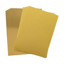Craft Artist Satin & Gloss New Gold Card - 10 Sheets, 5 of Each Type