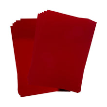 Craft Artist Satin & Gloss Ruby Card - 10 Sheets, 5 of Each Type