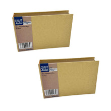 Craft Artist Pair of Rectangular Chipboard Albums