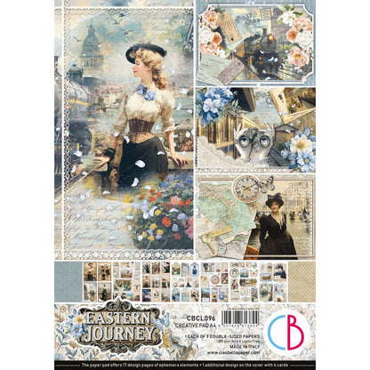 Ciao Bella Paper Eastern Journey  A4 Creative Pad