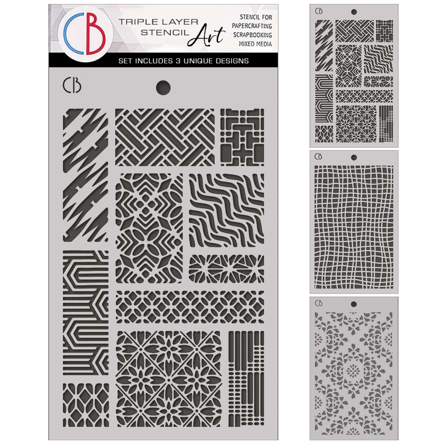Ciao Bella Paper Eastern Journey Triple Layer Stencil