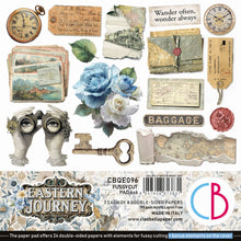 Ciao Bella Paper Eastern Journey  6"x6" Fussy Cut Pad