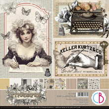 Ciao Bella Paper Typographic  12"x12" Patterns Pad