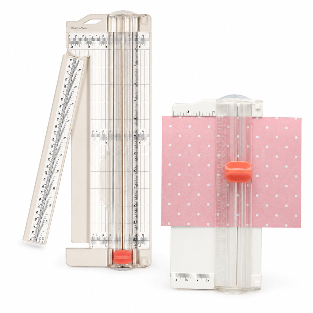 Crafts Too 12" Paper Trimmer with FREE 6.5" Paper Trimmer Worth £8