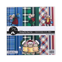 Two Jays Christmas Mice - 8 x 8" Deluxe Paper Pad