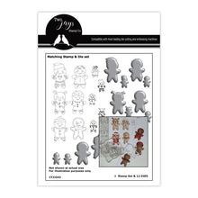 Two Jays Christmas Gingerbread - Stamp & Die Set