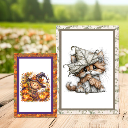The Crafty Witches Wickedly Wonderful Toppers & Sentiments Vol VI Digital Collection