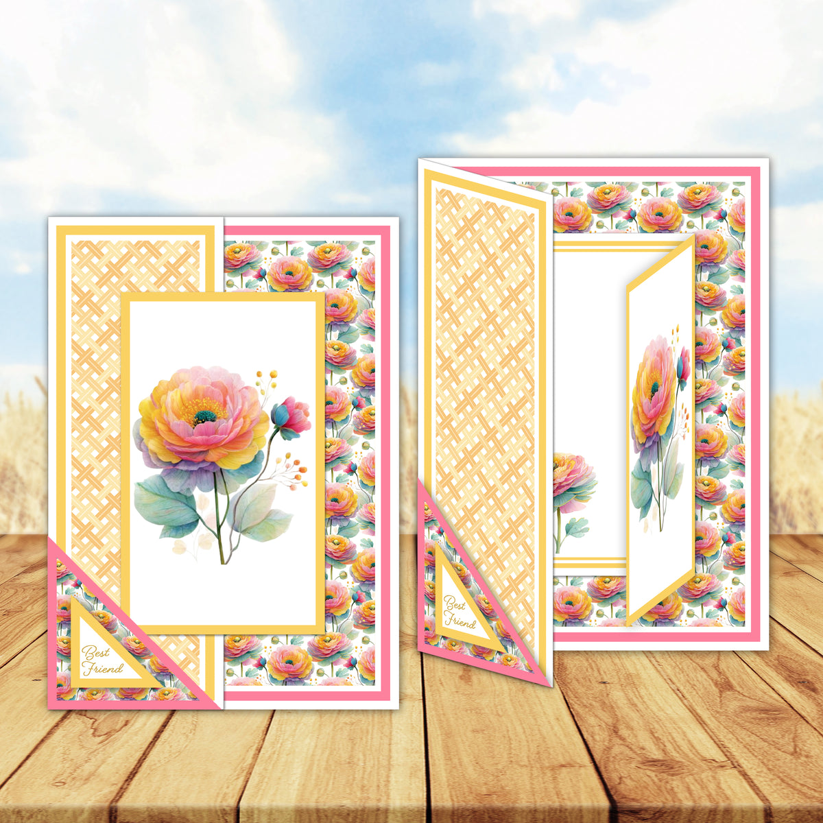 The Crafty Witches Corner Tuck cards Vol I Digital Collection