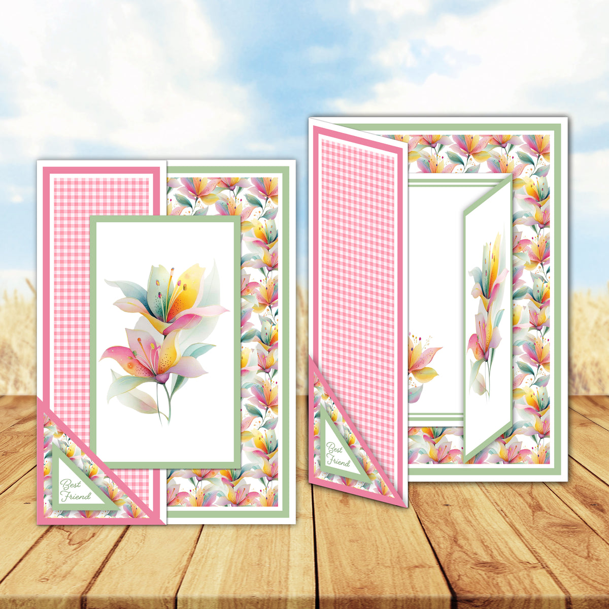 The Crafty Witches Corner Tuck cards Vol I Digital Collection