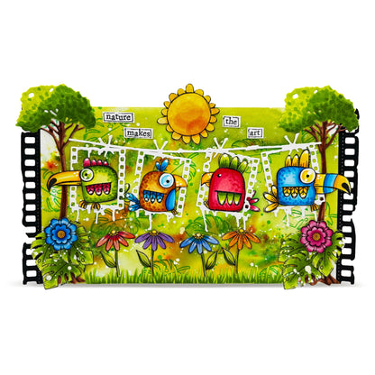 AALL & Create Die-Cutting Die Set - #DI-92 Retro Numbers