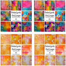 Bee Crafty Catalyst Collage Daisy Bundle - 2 x A4 & 2 x A5