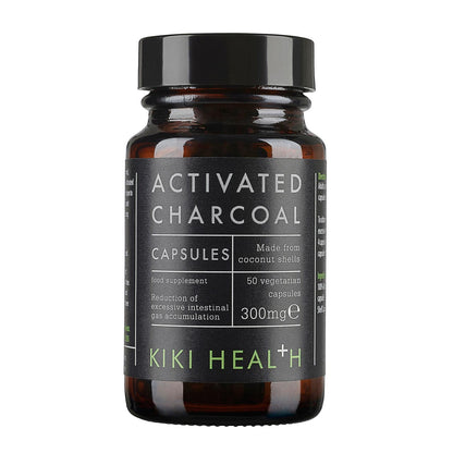 Kiki Health Activated Charcoal – 50 Vegicaps