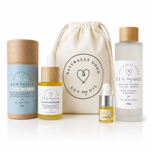 Luv My Oil Facial Oil for HIM + Manuka Floral Toner with Toiletry Pouch & Free Surprise 5ml Oil Gift
