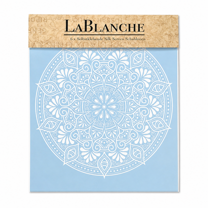LaBlanche Set of 6 Silk Screen Stencils - 20.2cm x 22.7cm